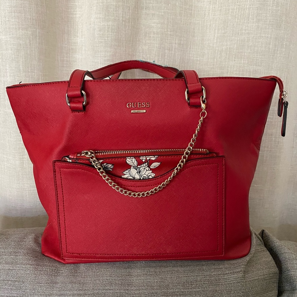 Guess Tote bag with Wrislet